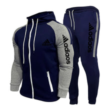 Load image into Gallery viewer, Men’s Retro Fleece Sportswear Set
