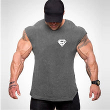 Load image into Gallery viewer, Mens Tank Tops Shirt Gym Tank Top Fitness Clothing Vest Sleeveless Cotton Man Canotte Bodybuilding Ropa Hombre Man Clothes Wear
