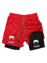 Load image into Gallery viewer, 2026 Summer Sports Shorts 2-in-1 Gym Running Shorts Slow Running Casual Sportswear Fitness Double Layer Shorts
