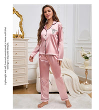 Load image into Gallery viewer, Embroidered Victorian Pajama Set
