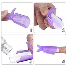 Load image into Gallery viewer, LULAA 10Pcs/16Pcs Plastic Nail Art Soak Off Cap Clip UV Gel Polish Remover Wrap Tool for Fingernail Removal Soak Off Clips

