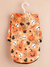 Load image into Gallery viewer, Halloween Print Pet Hoodie Sweatshirt
