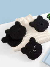 Load image into Gallery viewer, 2 /4 Sets Of Household Pet Hair Remover, Machine Washed Bear Sticky Sponge, Reusable, Suitable For Washing Machine, Dryer, Black
