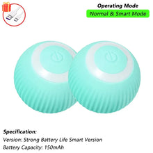 Load image into Gallery viewer, iLMH 1/2 PCS Cat Interactive Ball Toy Automatic Rolling Ball Faux Tail Rechargeable Smart Pet Electric Toy Pet Toy Imitate Mouse
