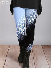Load image into Gallery viewer, Women's Leggings Ethnic Style Graphic Floral Pants Trousers Polyester Spandex Stretch Elastic Waist,Control Fall Y2K Streetwears
