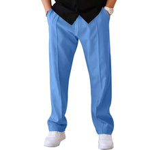 Load image into Gallery viewer, 2025 New Jogger Trousers Thin Pants Men's Spring/Summer Loose Straight Leg Sports Casual Pants American Oversize Long Leg Pants

