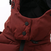 Load image into Gallery viewer, Women's Winter Hooded High Waist Padded Sport Parkas Coats with Belt Female Elegant Thick Warm Pockets Windproof Skiing Jackets
