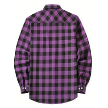 Load image into Gallery viewer, Classic Plaid Flannel Shirt Men

