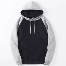 Load image into Gallery viewer, Color-Block Oversized Fleece Hoodie
