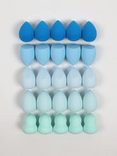 Load image into Gallery viewer, 25 Beauty Eggs (Makeup Sponges), Foundation Makeup Mixed Beauty Sponges, Flawless Application for Liquid, Cream and Powder, Multi-Color Makeup
