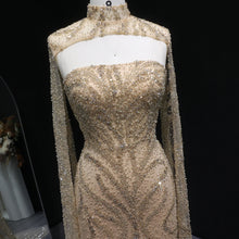 Load image into Gallery viewer, Sharon Said 2026 Luxury Evening Party Gowns Women' s Wedding Prom Dresses with Flowing Sleeves Elegant Mermaid SS663 Customized
