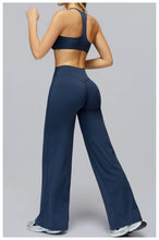 Load image into Gallery viewer, Yoga Set 2PCS Women Sportswear Workout Clothes Seamless Athletic Wear Gym Legging Fitness Bra Crop Top Long Sleeve Sports Suits
