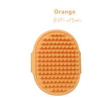 Load image into Gallery viewer, Cat Grooming Comb Dog Bath Brush Pet Grooming Shedding Soothing Massage Rubber Bristles Comb with Adjustable Ring Handle
