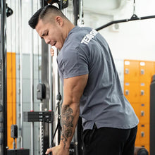 Load image into Gallery viewer, Men's Gym T Shirts Quick Dry Short Sleeve Summer Sports T-shirt Elastic Fitness Workout Tops Casual Bodybuilding Athletic Tee
