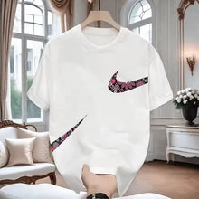 Load image into Gallery viewer, 2026 new Summer Best-selling men's and women's short-sleeved T-shirts with printed designs, stylish, casual and loose-fitting
