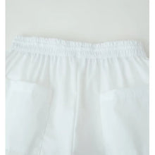 Load image into Gallery viewer, Women's Embroidered Shorts Summer New Elastic Waist With Pockets Lace-up Shorts Fashion Casual Female Shorts
