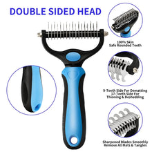 Load image into Gallery viewer, Pet Deshedding Brush Cat Comb Self Cleaning Hair Remover Grooming Tool for Dog and Cats De-Matting Comb Cleaning Pets Supplies

