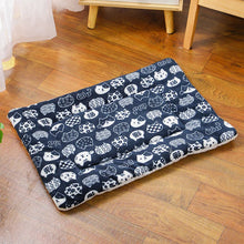 Load image into Gallery viewer, Flannel Pet Sleeping Mat Dog Bed Cat Litter Puppy Bed Dog Sofa Lovely Mattress Cushion for Small Large Dog Blanket For Winter
