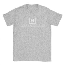 Load image into Gallery viewer, Men T-Shirts Dr Gregory House MD Vintage 100% Cotton Tees Short Sleeve Everybody Lies  T Shirts O Neck Clothes Adult
