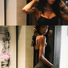 Load image into Gallery viewer, Lace Mesh Backless Summer Jumpsuit
