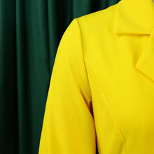 Load image into Gallery viewer, Pleated Notched Collar Midi Dress
