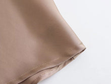 Load image into Gallery viewer, HH Skirts For Women 2024 Summer Solid Satin Sheath Long Skirt Female Show Curve Beach Outfits For Woman Mermaid Skirts
