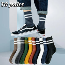 Load image into Gallery viewer, Essential Mid Calf Cotton Socks
