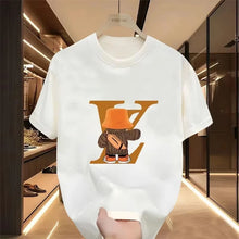 Load image into Gallery viewer, Oversized Print Cotton Tee
