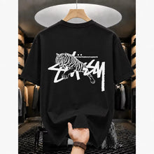 Load image into Gallery viewer, 2026 Summer New Women's T-shirts Luxury Printed Top Pattern Short Sleeve Hip Hop T-shirt Men's Clothing Women's Alphabet T Shirt
