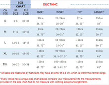 Load image into Gallery viewer, Evening Dresses XUCTHHC Elegant V-Neck Ruffles Chiffon Formal Evening Gown  Robe Vestidos De Fiesta Dress for Wedding Party
