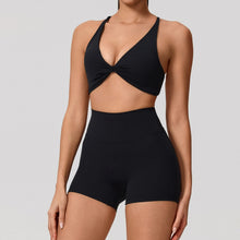 Load image into Gallery viewer, Summer 2PCS Yoga Suit Sports Set Women Quick-Dry Gym Set Women Tracksuit Running Workout Long Sleeve Sports Shirt Yoga Clothing
