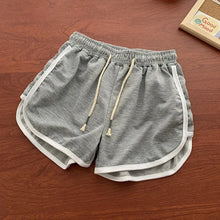Load image into Gallery viewer, Summer Men and Women casual loose straight shorts lady stylish thin breathable wide leg gym short pants Women yoga Shorts
