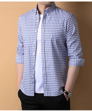 Load image into Gallery viewer, Premium Cotton Checkered Slim Shirt
