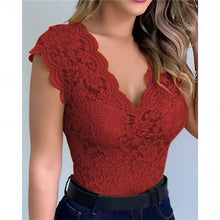 Load image into Gallery viewer, New Tanks For Women Summer Women Lace Sexy Camisole V Neck Tank Top Underwear Vest Candy Color Bralette Female Lace Underwears
