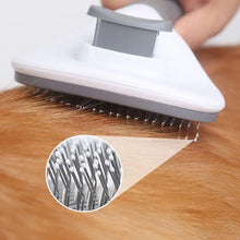 Load image into Gallery viewer, Dog Grooming Brush with Easy Clean Button, Pet Massage Comb for Effective Detangling and Hair Removal, Suitable for Dogs
