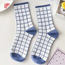 Load image into Gallery viewer, Striped Plaid Sport Socks
