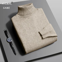 Load image into Gallery viewer, Slim Turtleneck Knit Pullover
