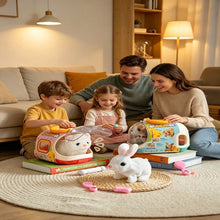 Load image into Gallery viewer, New Children's Simulation of Electric Plush Animal Toys, Play House Gifts for Boys and Girls with Sound Pet Toy Sets with Cages！
