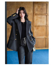 Load image into Gallery viewer, Elegant Peaked Lapel Suit Set
