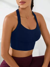 Load image into Gallery viewer, Sports and Beautiful Back Bra Set, Cross-Back Sports Bra, No Chest Pad, Adjustable Size, and Can Be Worn Inside Normally
