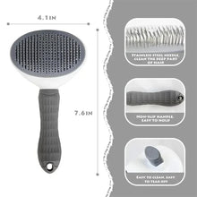 Load image into Gallery viewer, Pet Dog Brush Cat Comb Self Cleaning Pet Hair Remover Brush For Dogs Cats Grooming Tools Pets Dematting Comb Dogs Accessories
