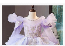 Load image into Gallery viewer, Wed Dress 2024 Flower Girl Wedding Dresses Costume Children Girls Birthday Party Princess Gown Vestido Kids Host Piano Outfit
