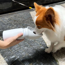 Load image into Gallery viewer, Pet Travel Folding Water Cup Silica Gel Mini Walking Dog Outdoors Large Capacity Pocket For Dog Go Out Pet Supplies Accessories
