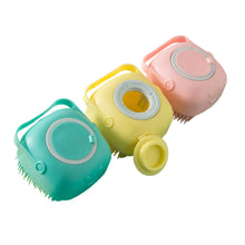 Load image into Gallery viewer, Soap Dispenser Silicone Massage Brush
