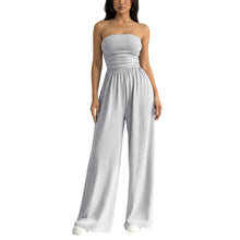 Load image into Gallery viewer, Strapless Wide Leg Casual Jumpsuit

