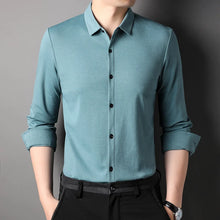 Load image into Gallery viewer, Mulberry Silk Blend Slim Shirt
