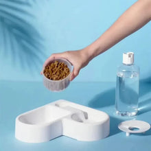 Load image into Gallery viewer, Automatic Drinking Love Pet Bowl Moisture-proof Cat Bowl Dog Basin Dual-use Multi-functional Drinking And Feeding
