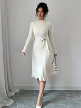 Load image into Gallery viewer, Vintage Autumn Midi Elegant Dress
