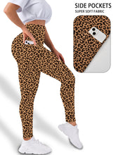 Load image into Gallery viewer, Women's Super Soft Leggings with Pockets, High Waisted Tummy Control for Yoga Workout and Casual Lounge Wear Comfort
