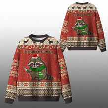 Load image into Gallery viewer, 2025 Santa Claus Ugly Christmas Sweaters For Women Clothing Hilarious Animals Cat Raccoon Christmas Jumper Set Xmas Sweater Tops
